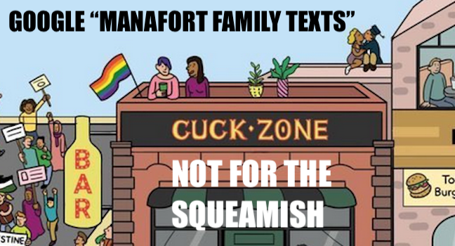 politicallands1's tweet photo. #SteveBannon's recruitment of #Incels is why RW #memes look more like cries for help than political arguments.
Their use of "Cuck" is the only example I know where an insult is also an aspiration.
The real #GOP Cuck Zone is on top
And this #CuckZone is ugly.
You won't thank me. https://t.co/SsXsXnfLeH