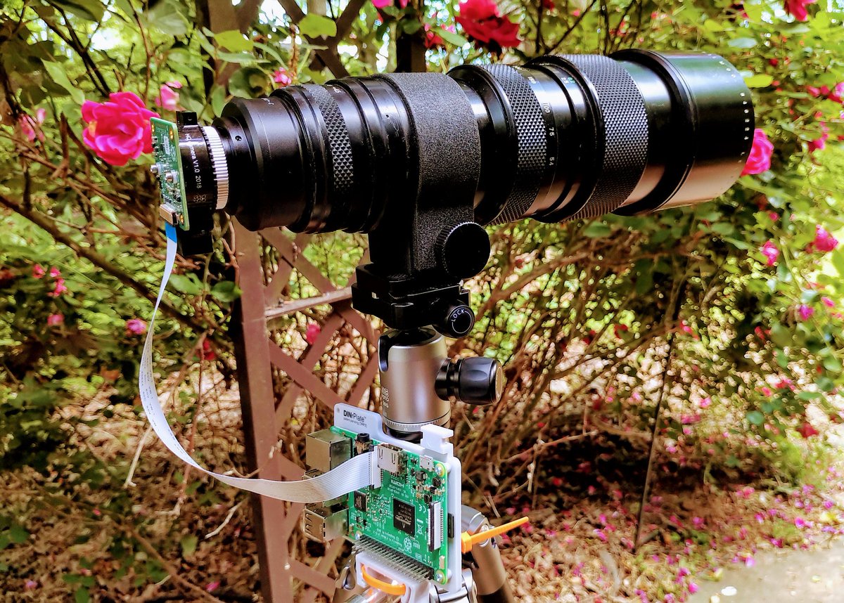 f_dion's tweet image. Getting my setup ready for some outdoor shots #ShotonRaspberryPi this week. Using @Raspberry_Pi, USB battery power supply, HQ camera, tripod, external monitor & Fuji EBC fujinon-Z 54-270mm. Feature of this lens: constant aperture through zoom range.
#photography #data #ml #cv