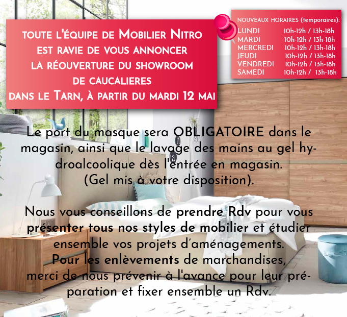MobilierNitro's tweet photo. #deconfinement #intérieur #design #mobiliernitro #ouverture #boutique https://t.co/QyInB43XjQ