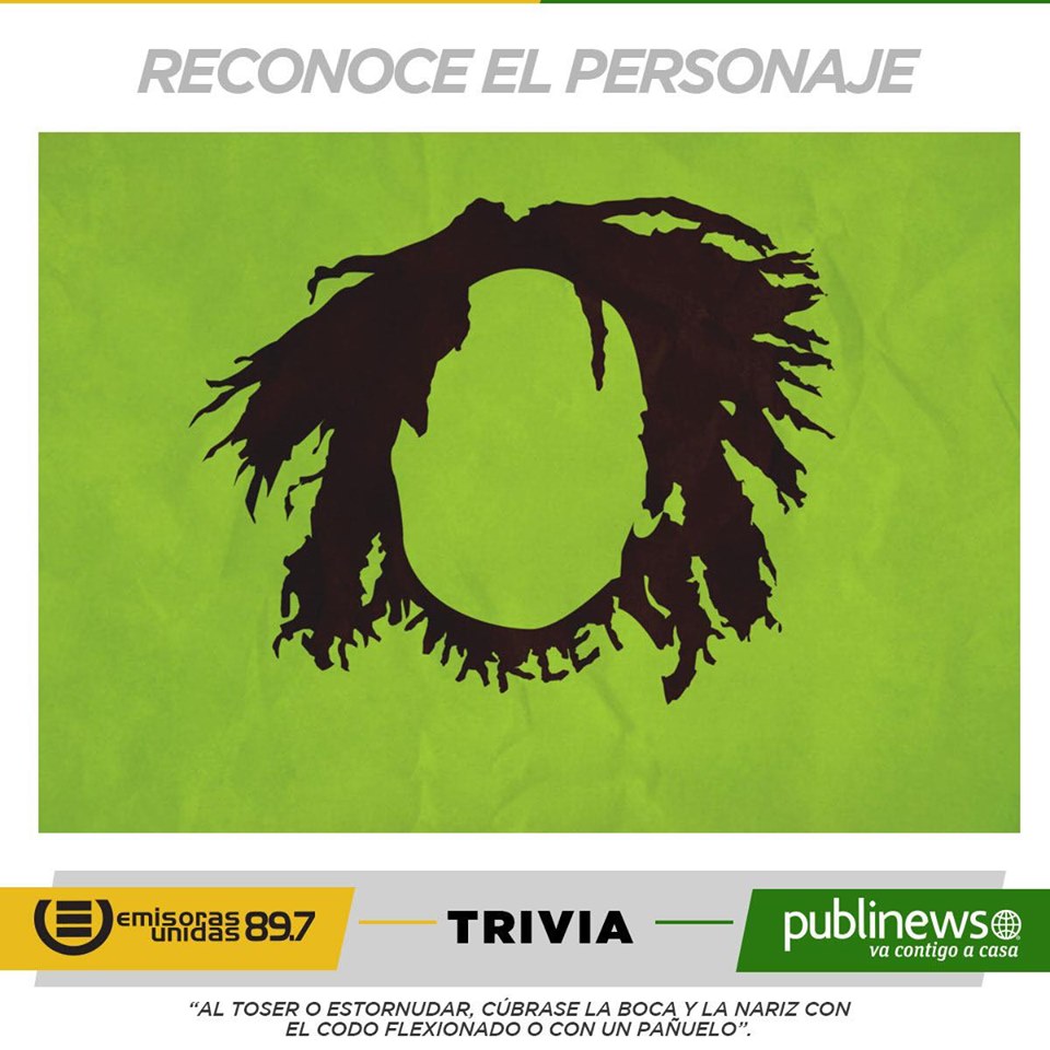 EmisorasUnidas's tweet photo. #QuedateEnCasa Si adivina quién es este personaje le dedicamos una canción suya. 🎙🎶 https://t.co/Cf5sTJBp2F