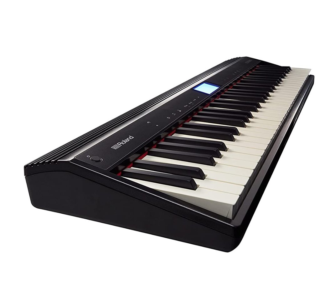 MissMastery's tweet photo. I decided on my keyboard of choice. A digital piano Roland GO 61p. Will be delivered this week. I'm massively excited to learn a skill I've always wished I had. https://t.co/PjEUIzB8PU