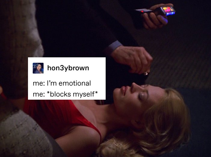 star trek: voyager characters as some of my favorite tumblr text posts