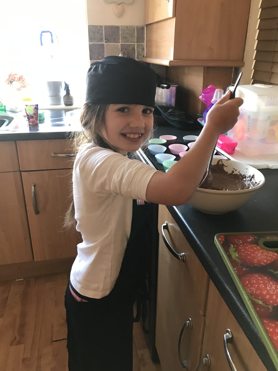 OlqopPrimary's tweet photo. Our very own Great British Baker, Abigail. Your cakes look delicious Abi! #savesomeforyourheadteacher #createdtoflourish https://t.co/RT5jo6frAt