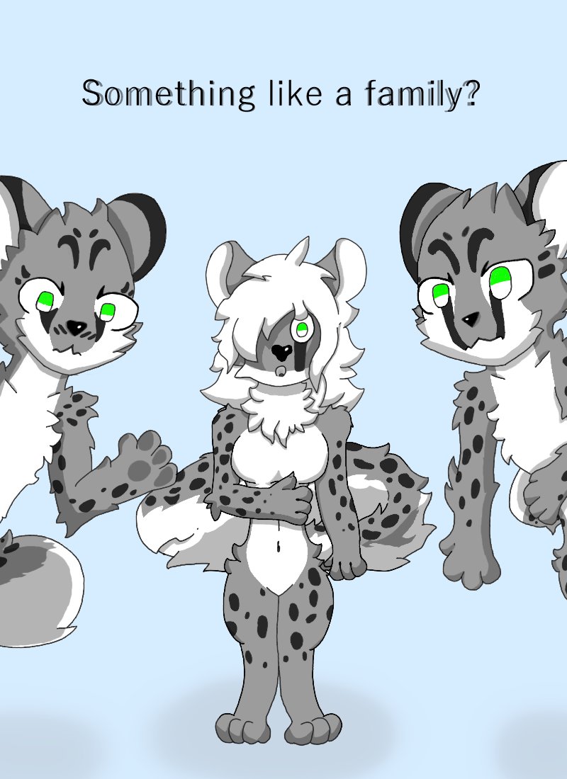 Snow leopards.Hope you remember them(Reupload because I forgot about. 