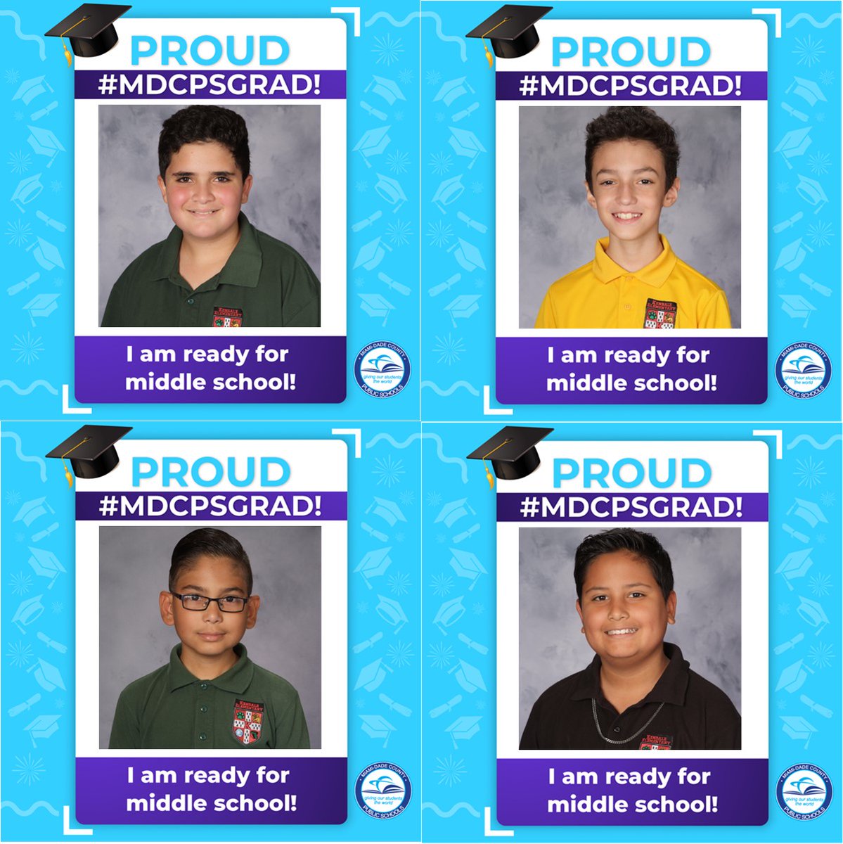 KendaleElement1's tweet photo. Celebrating our 5th grade Class of 2020! 🎓🎒✏📚 https://t.co/2sXhmxYuN9