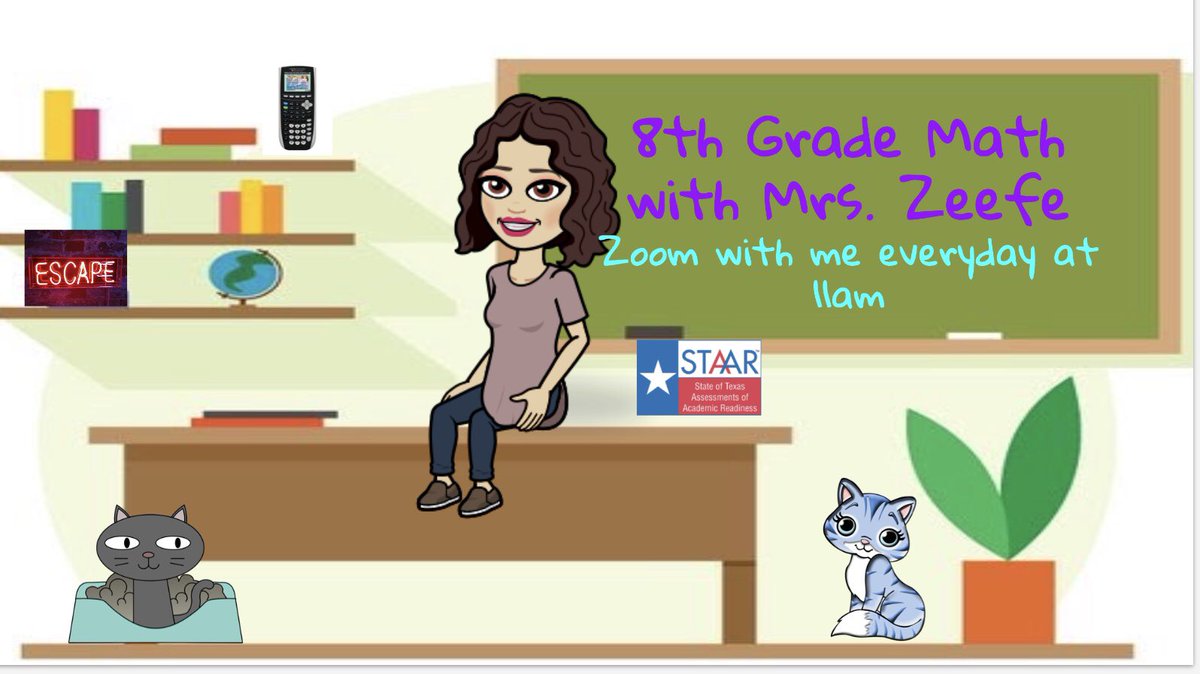 bobcatmath's tweet photo. Made my #BitmojiClassroom, wish I knew about this weeks ago! So fun to make hyperlinks to some fun things and resources for my class! @HaysBMS @spacegirl_7 #bartonstrong #remoteteaching #makemathfun https://t.co/Vwu4JMPniH