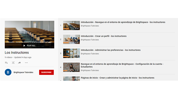BrightspaceHelp's tweet photo. #BrightspaceTutorials now come in more languages, including the controls closed captioning, and audio!
oBrazilian Portuguese
https://t.co/7cTdDnfogg
oCanadian French
https://t.co/Ut7oaa1vOO
oMexican Spanish
https://t.co/AFrxzhnn8E https://t.co/NRHwZh4k5q