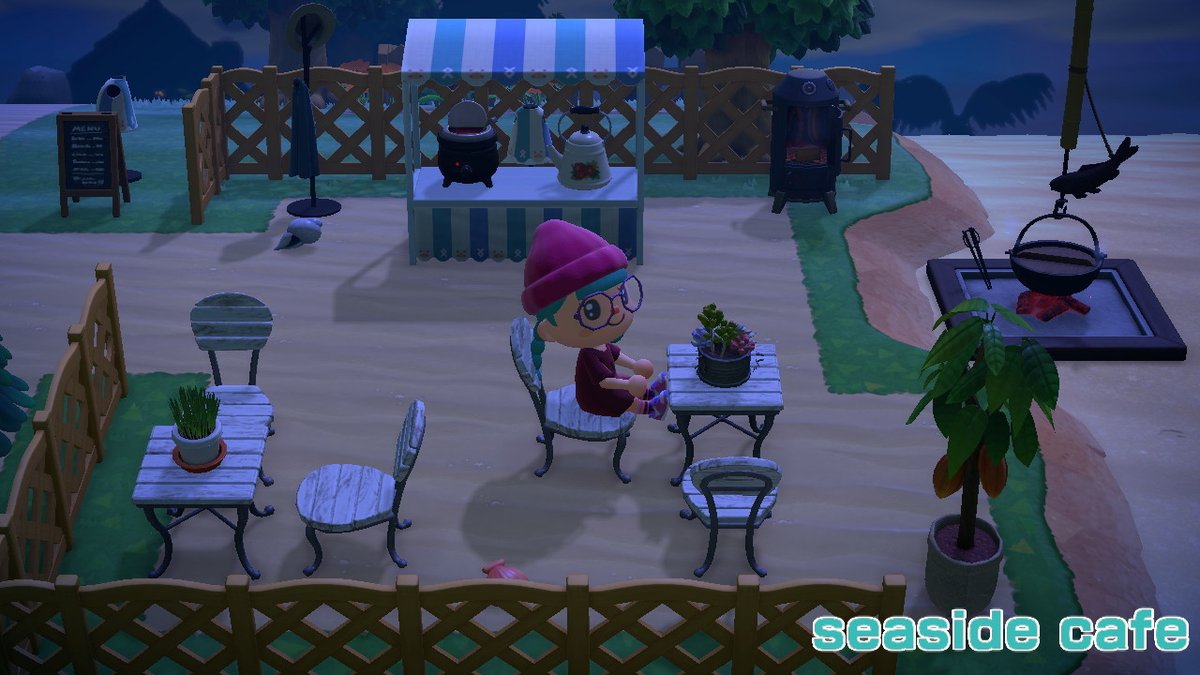 Days spent designing a seaside cafe #lockdown #AnimalCrossing #ACNH #NintendoSwitch