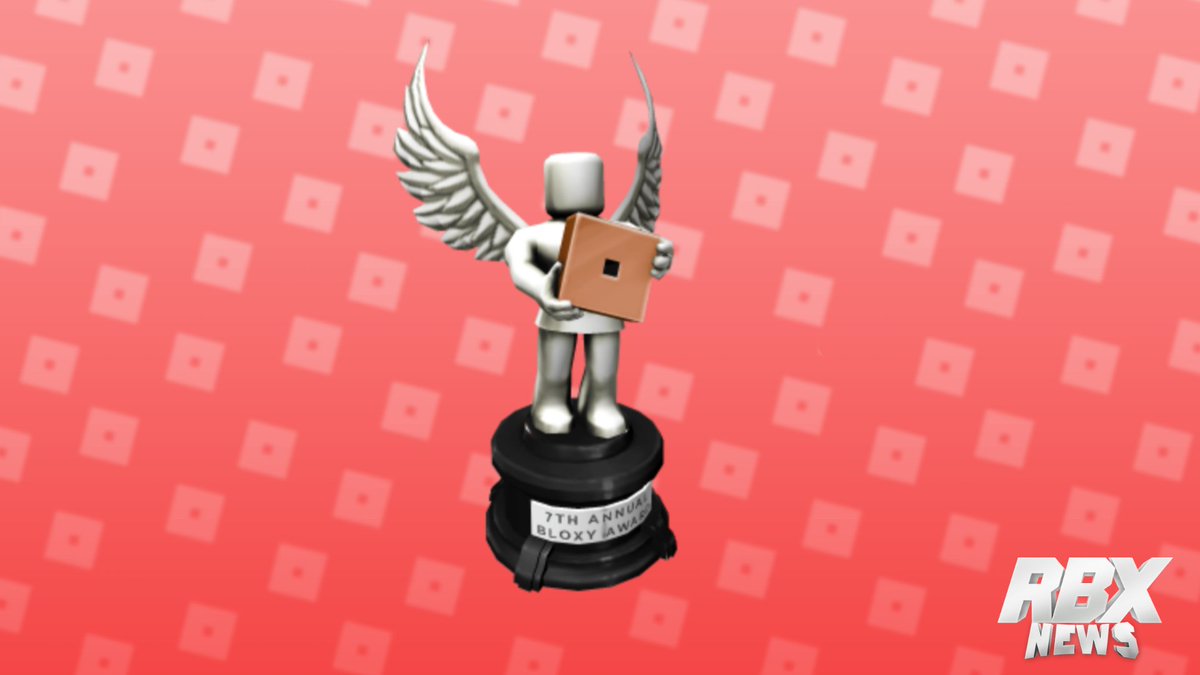 Rbxnews On Twitter Check Out This Year S Bloxy Awards Trophy