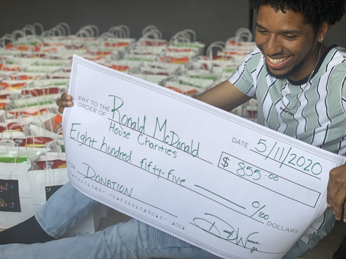 dwar511's tweet image. Not only did WE successfully complete 130 care packages in 30 days #130in30...but WE also made a donation to Ronald McDonald House Charities with the excess funds.
•
•
Thank you to those that posted, shared, donated, and checked in on the progress. You all are appreciated!!