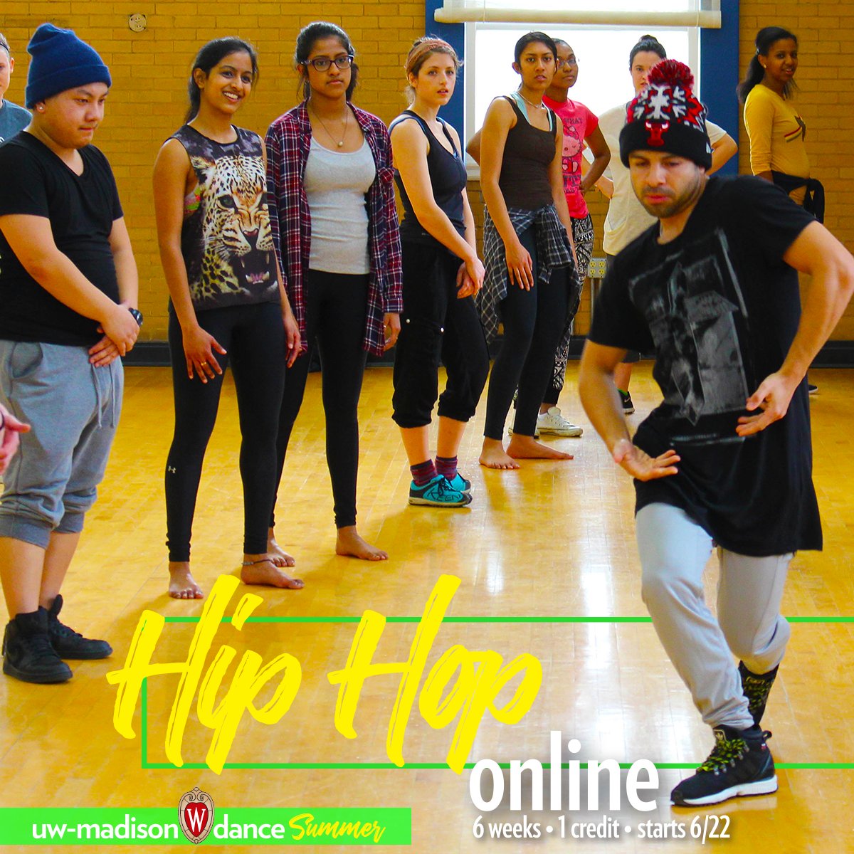 uwmadisonarts's tweet photo. .@UWDanceDept is offering dance classes online this summer! Options include an active course on Hip Hop dance, or Political and Cultural Perspectives in Dance Studies about the role of dance as a cultural form of expression.
#artsatUW #studythearts #degreespotlight https://t.co/qcrR33gT6D