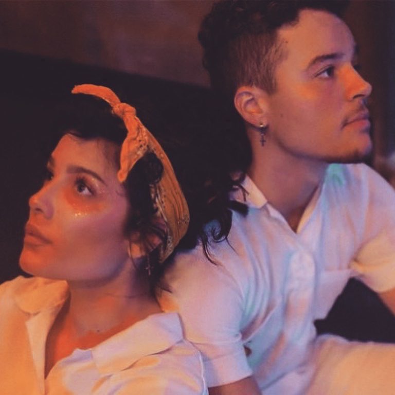 halsey's tweet photo. happy 22nd bday to the best guy I’ve ever known. The Mayor of Everywhere. Love u lil bro bro @SevianFrangipan https://t.co/ZkisqsVgD7