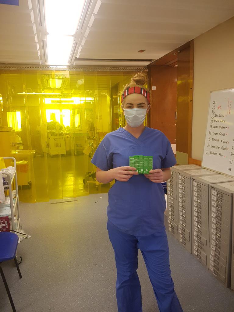 Thank you Weleda UK <a href="/WeledaUK/">Weleda UK</a> from the respiratory ward <a href="/DBH_NHSFT/">Doncaster and Bassetlaw Teaching Hospitals</a>