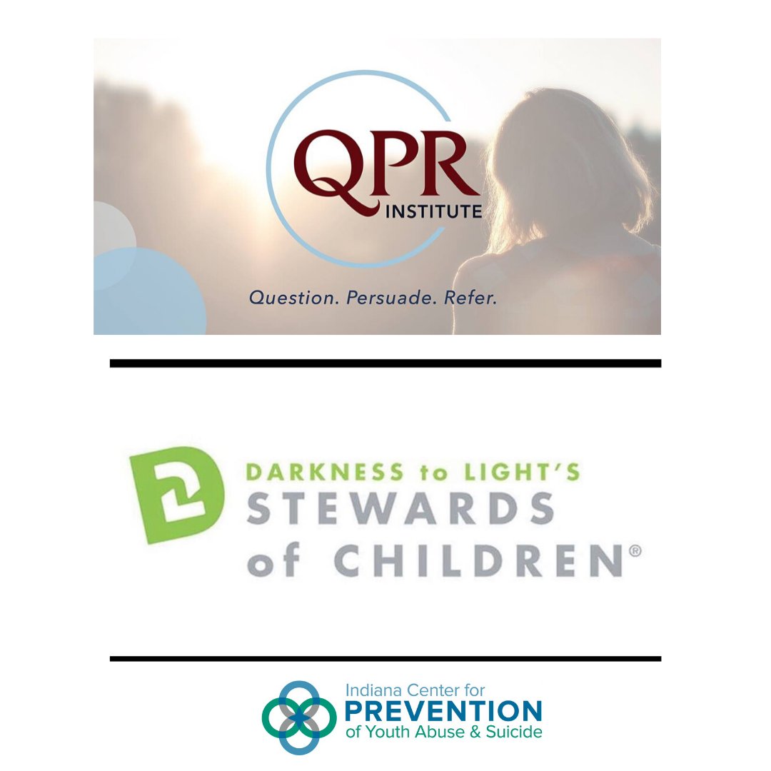We can't wait to be back together again, but in the meantime please join us for virtual training.

*QPR (suicide prevention), May 20, 6-8pm
*Stewards of Children (sexual abuse prevention), May 20 1-3pm

Visit link in bio and cruise over to our events page!