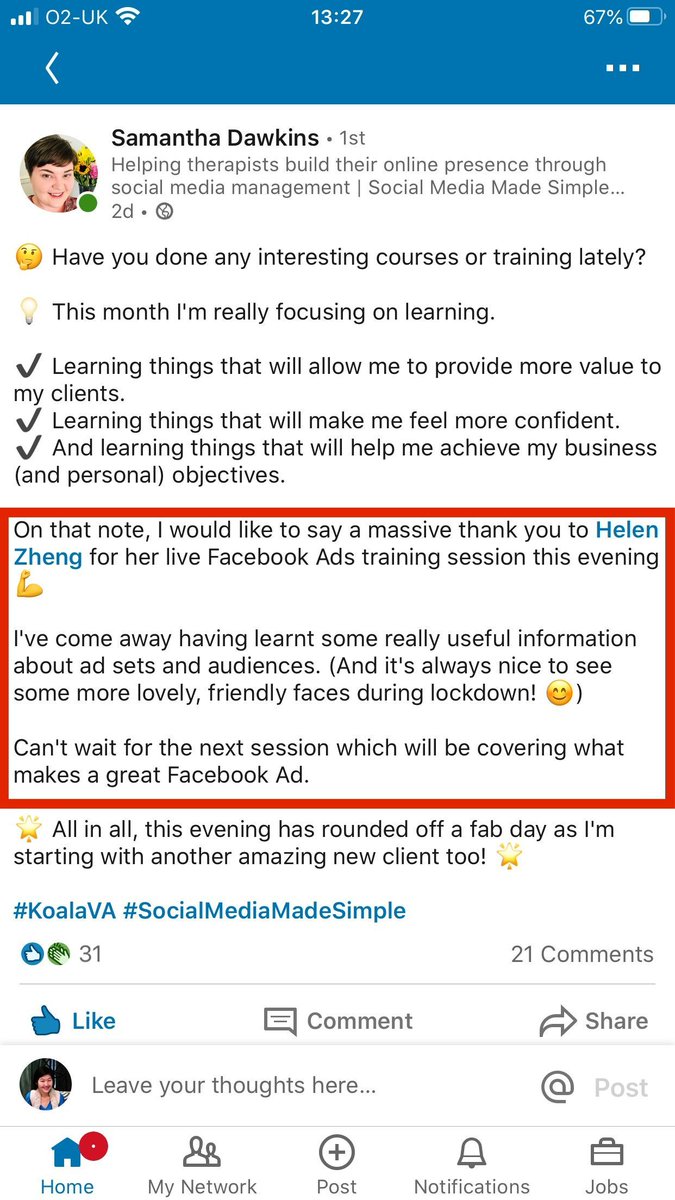 Helen @ Smart Social tweet media