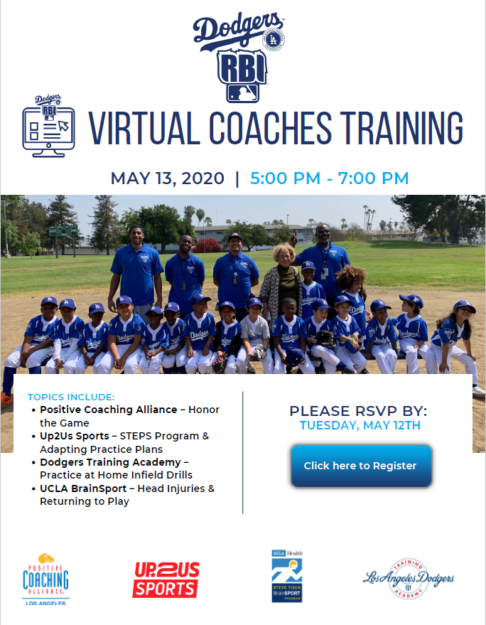 Chris Giza (@griz1) on Twitter photo Excited for our #UCLABrainSPORT team to help provide coaches education <a href="/DodgersFdn/">Dodgers Foundation</a> this Weds 5/13/20 5-7pm. <a href="/Dodgers/">Los Angeles Dodgers</a> <a href="/UCLAMCH/">UCLAMattelChildrens</a> <a href="/UCLAHealth/">UCLA Health</a> <a href="/DrHarrisOTD/">Dr. Madison Harris</a> <a href="/shanwesterberg1/">Shannon</a> <a href="/MLB/">MLB</a> <a href="/uclapedsneuro/">UCLA Peds Neuro</a> @CATA_AT <a href="/LASchools/">Los Angeles Unified</a> <a href="/UCLABaseball/">UCLA Baseball</a> <a href="/AspenInstSports/">Aspen Institute Sports & Society</a>
Register here: ladodgers.zoom.us/webinar/regist… Excited for our #UCLABrainSPORT team to help provide coaches education <a href="/DodgersFdn/">Dodgers Foundation</a> this Weds 5/13/20 5-7pm. <a href="/Dodgers/">Los Angeles Dodgers</a> <a href="/UCLAMCH/">UCLAMattelChildrens</a> <a href="/UCLAHealth/">UCLA Health</a> <a href="/DrHarrisOTD/">Dr. Madison Harris</a> <a href="/shanwesterberg1/">Shannon</a> <a href="/MLB/">MLB</a> <a href="/uclapedsneuro/">UCLA Peds Neuro</a> @CATA_AT <a href="/LASchools/">Los Angeles Unified</a> <a href="/UCLABaseball/">UCLA Baseball</a> <a href="/AspenInstSports/">Aspen Institute Sports & Society</a>
Register here: ladodgers.zoom.us/webinar/regist…