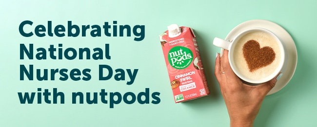 Plant-Based Creamer Brand <a href="/nutpods/">nutpods</a> Teams Up With Independent Coffee Shops on National Nurses Day bevnet.com/news/2020/nutp…