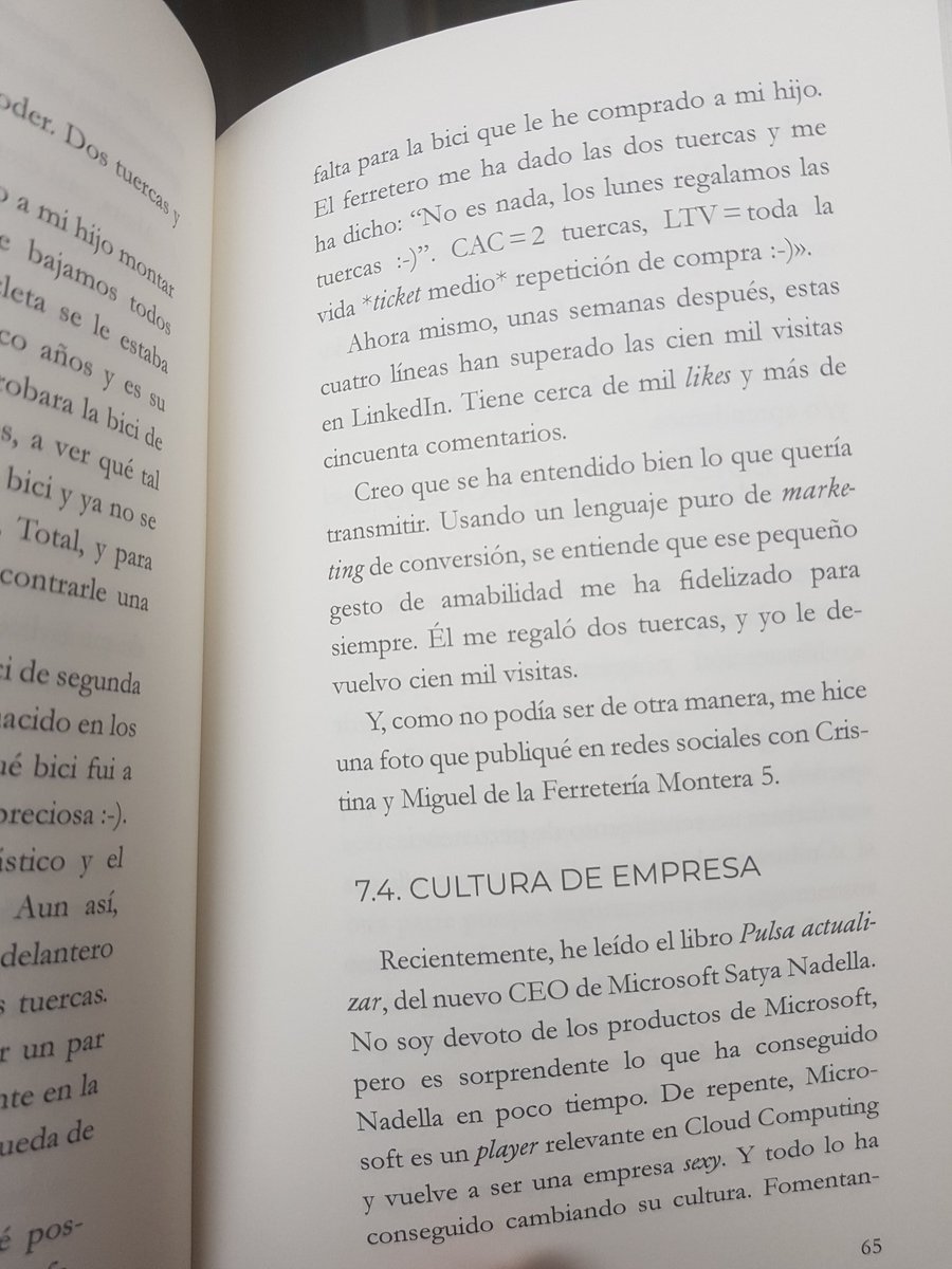 Este libro de <a href="/aitorgrandes/">aitorgrandes</a> está lleno de 'sencillas' y maginificas experiencias. Congrats Aitor, totalmente recomendable y más aún en esta época. #diariodeunemprendedor