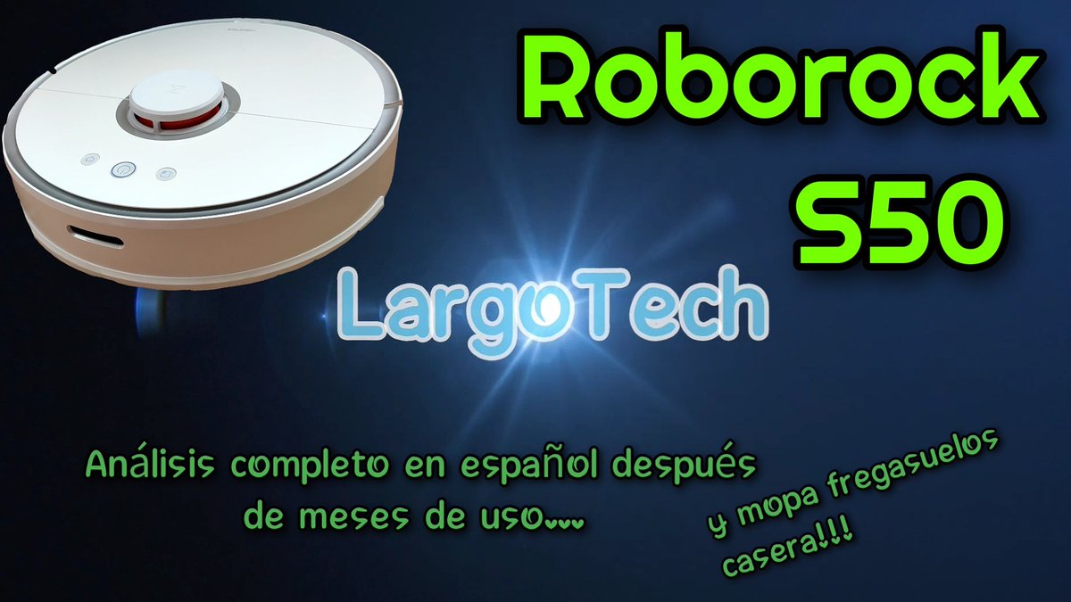 78review's tweet image. Aquí os dejo el nuevo vídeo del canal, para contaros como funciona mi Roborock. youtu.be/t9t2raeiDLI #roborock #roborocks5 #roborocks50