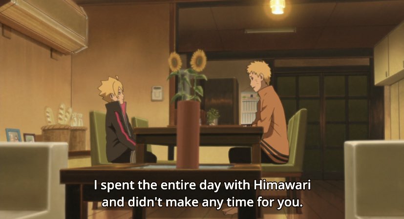 In the same vein, during Parent and Child Day, he didn’t hesitate to let Himawari have Naruto the whole day, showing us that he can be selfless.