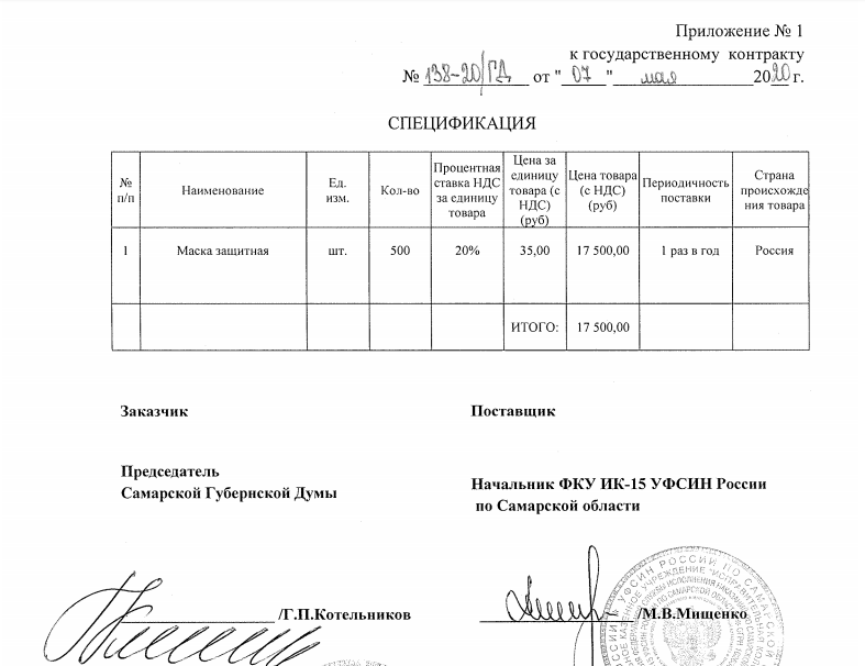 Губдума 07/05/20 закупила себе маски за бюджетный счет.
А вы покупайте за свои деньги.
