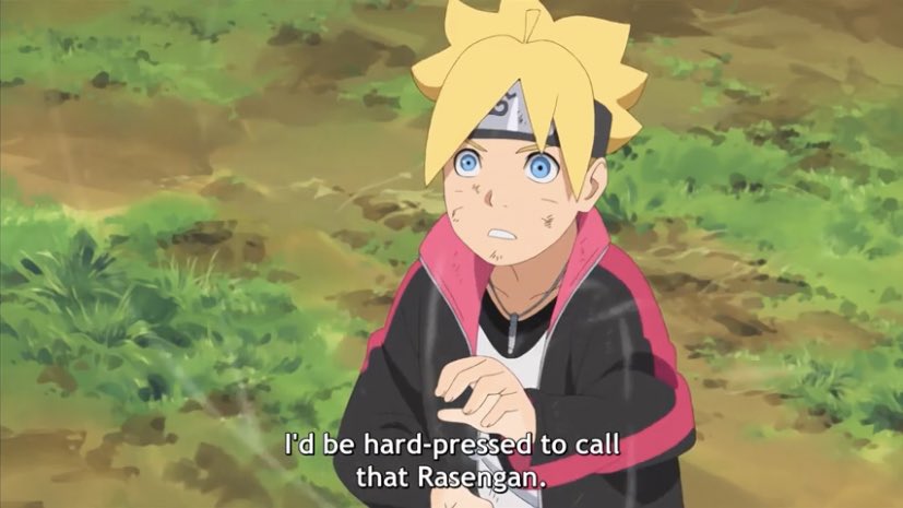 His insecurities and desire of being acknowledged by his father leaded him to cheat. The tipping point was when he thought Sasuke rejected him as a student because his Rasengan wasn’t good enough. At this point, he believed that anything he would do would be useless.