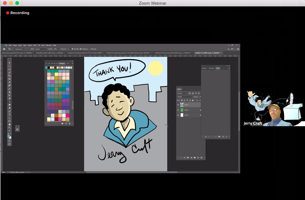 clamoncps's tweet photo. thank you! great webinar! @JerryCraft https://t.co/EyEc3koRnO