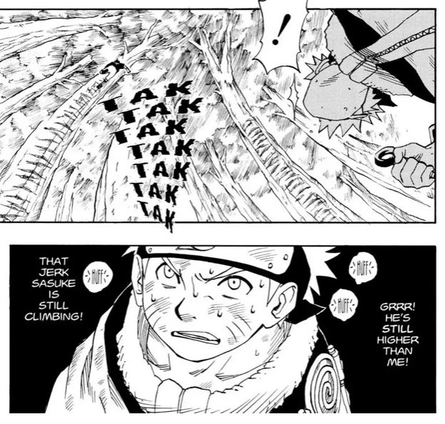Indeed, with Naruto and Sasuke, it was a constant competition between the two (ex: tree training). While we saw Kawaki that Boruto is not really a competitive person. He doesn’t hesitate to help Kawaki during his training. At this point, he doesn’t mind Kawaki being stronger.
