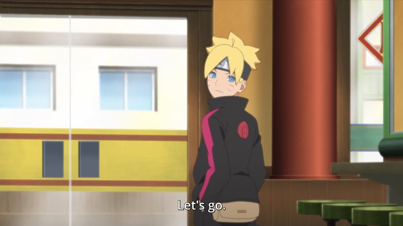 Boruto is not easily baited and doesn’t lose his cool easily. Insults don’t get to him. He tends to avoid useless fights. Yet, he can be reckless if anyone close to him is in danger like against Delta or Boro.