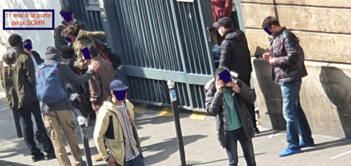 LariboisiereGDN's tweet photo. 11/5 confinement ou déconfinement, à la porte de la #SCMR #Paris10, rien ne change: aucun respect de la distanciation physique, le vigile assiste au spectacle. 
Toujours pas d'organisation des flux de la part des responsables de la salle : 👏
@RemiFeraud @JeanCASTEX @MartinHirsch https://t.co/yd6WqhOgqC
