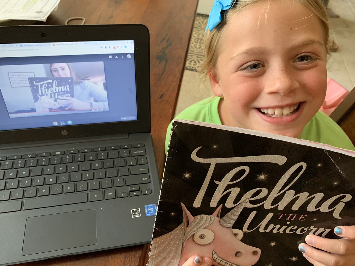 Laclaborn's tweet photo. When you have the same book as @Ms_Sarah_Ellis during read aloud &amp; you read along! Becomes shared reading! Author Study #thecoleway @NISDCole @DanikaJaster https://t.co/6BecZrhMXy