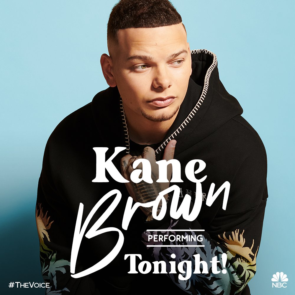 kanebrown's tweet photo. RT if you're tuning in tonight ! @NBCTheVoice https://t.co/ld9IwxFbnj