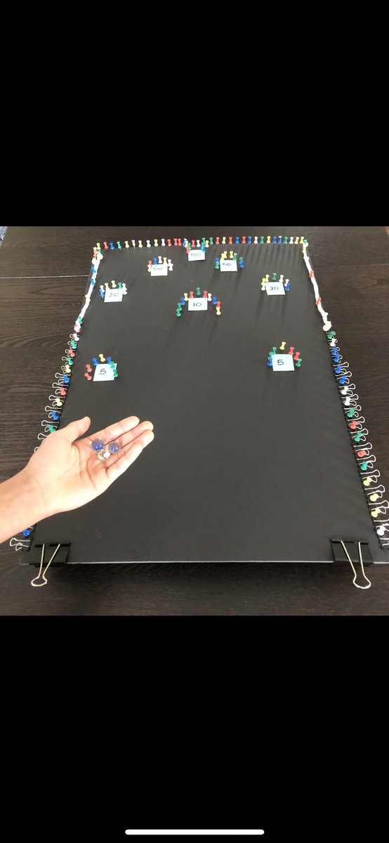 So many amazing ideas were submitted last week as students developed “quarantine” board games to play with their families using ONLY the materials they had at home. All while explaining and testing probabilities!