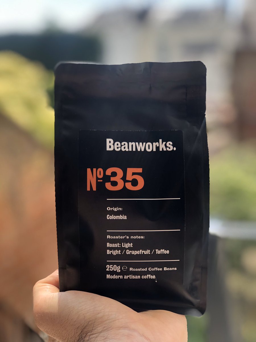 beanworks's tweet photo. Slow news day? 😆 - We thought we’d add a new coffee to our web-shop. Beanworks No.35 is now available to buy &amp; have shipped to your door. It’s a light roasted Colombia - bright &amp; juicy. Available in ground or beans.    Order here: https://t.co/98zYfSk6r2 https://t.co/RR8YNSXmsr