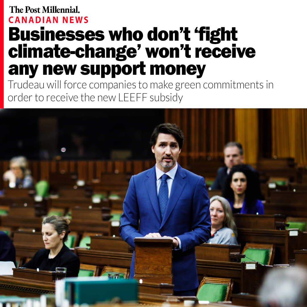 TPostMillennial's tweet photo. Should Trudeau be forcing struggling industries' hand in times like these?
READ: https://t.co/gd6iC1eHod
#cdnpoli https://t.co/7ypiMBMyDP