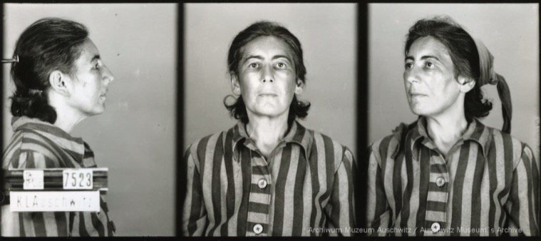 AuschwitzMuseum's tweet photo. His house for some time was a place for the transfer of officers to the Polish armed forces formed in France.

Short time later his wife Helena (no. 7523) who died in the camp and his daughter Wanda (no. 7524, survived) were also deported to #Auschwitz. https://t.co/pbnNnnu0Hh