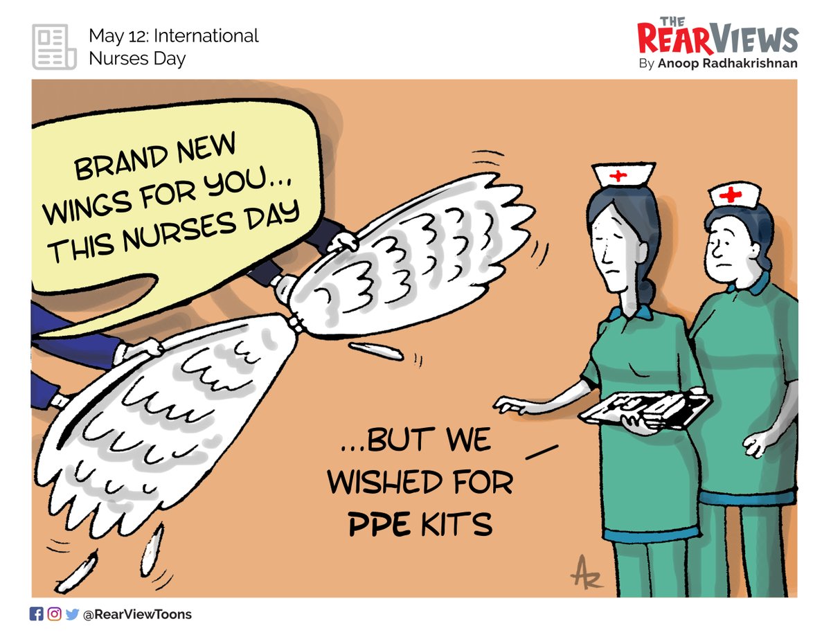 RearViewToons's tweet photo. May 12: International Nurses Day
#NursesDay2020 #TheRearViews https://t.co/luqkbb2IWI
