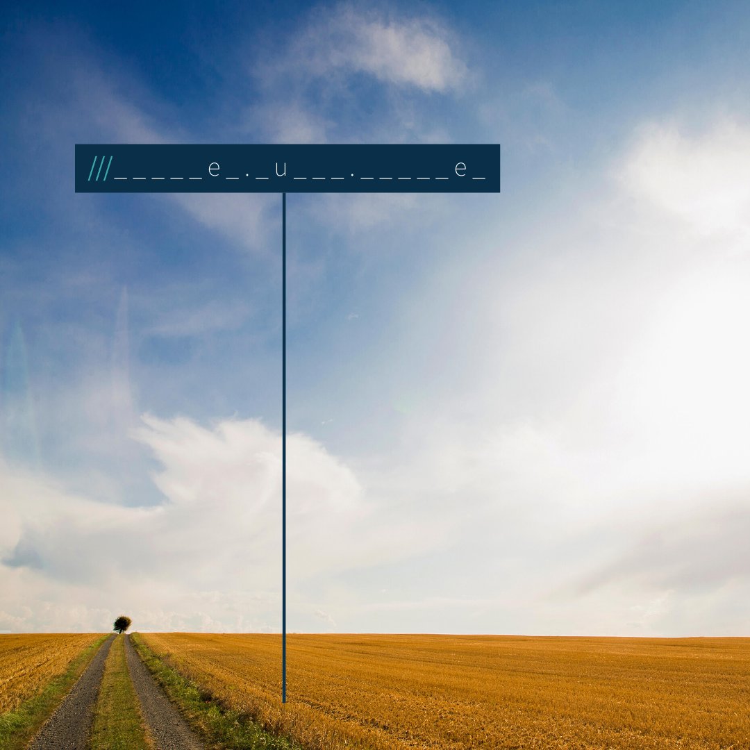 field with long country lane in shot. Tree at the end of lane. ///_____e_._u___._____e_