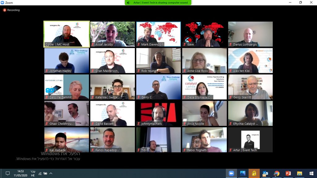 OrangeworksIE's tweet photo. 🌍 26 partners from our @catalystglobal #Teambuilding network zoomed in to play our new ‘Digital Global Innovation Game’! As of today, this experience is now available in 🇮🇪 🏴 🇳🇱 🇹🇳 🇬🇷 🇩🇰 🇱🇹 🇨🇭 🇿🇦 🇫🇮 🇧🇪 🇧🇬 🇧🇷 🇦🇿 🇵🇪 🇺🇸 🇬🇧 🇨🇦🇨🇷 🇲🇽 🇷🇴 🇲🇹 🇨🇱 🇮🇱 🇪🇪 🇱🇻 #CreatingExperiences 🌎 https://t.co/1ccTsdXJnw
