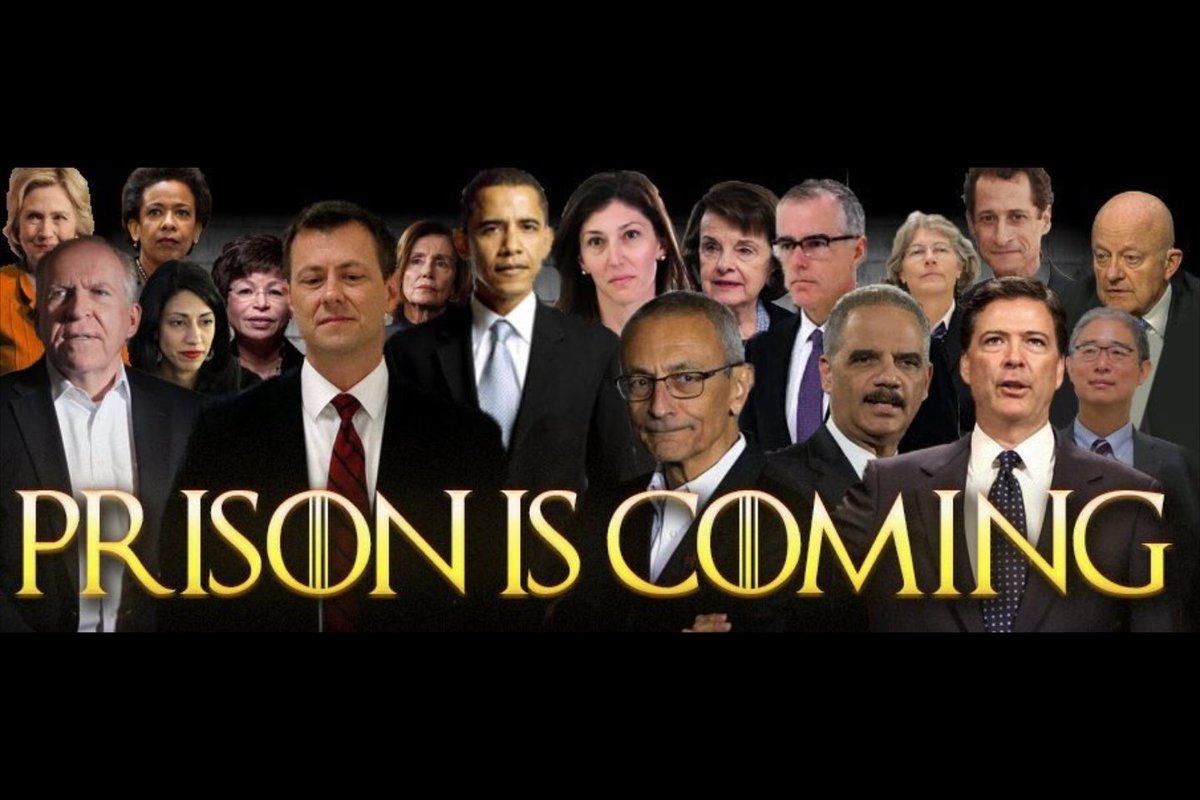 prayingmedic's tweet image. Panic in DC?
#PrisonIsComing
#Obamagate