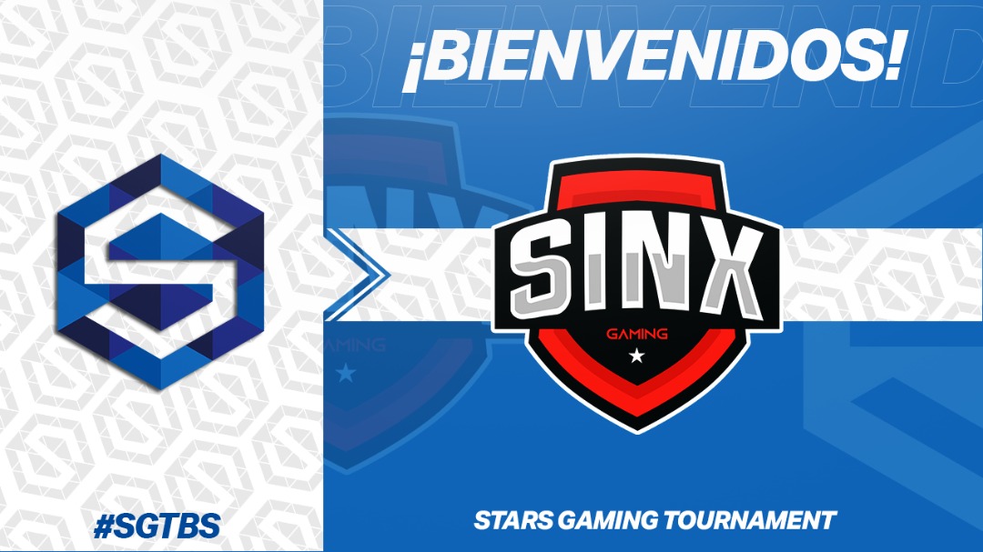 #BIENVENIDOS 

Damos la bienvenida a <a href="/SINXgg_/">SINX #T2 (en 🏡)</a> quienes van a demostrar su gran nivel y lucharán por obtener el campeonato!  

#SGTBS