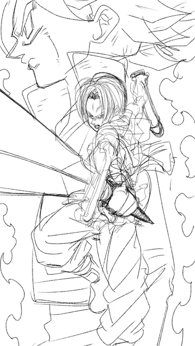 トランクス下書き。 