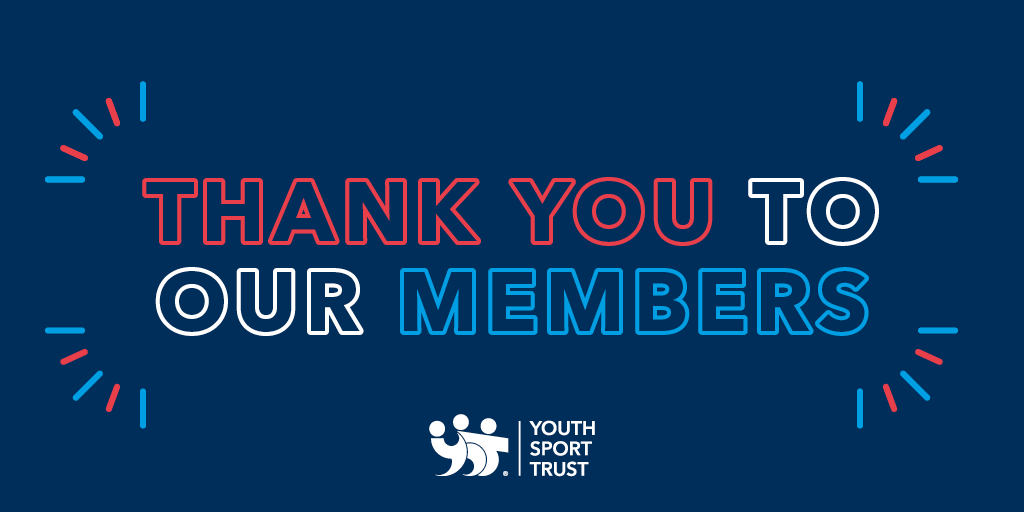 YouthSportTrust's tweet photo. We want to say a huge thank you to all our members. You mean the world to us, and we'd love to know, what does #YSTMembership mean to you? https://t.co/ngdavtIHWb