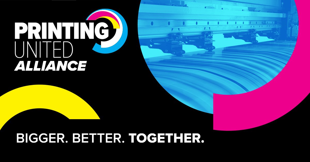 Follow Us at @PRINTINGUnited (@oldprintingu) on Twitter photo .<a href="/SGIA_Community/">PRINTING United Alliance</a> and @PrintingInd, which merged on May 1, 2020, announced the new organization name as a combined company: #PRINTINGUnited Alliance.
Here's what you need to know: ow.ly/3UxF50zCZ7V .<a href="/SGIA_Community/">PRINTING United Alliance</a> and @PrintingInd, which merged on May 1, 2020, announced the new organization name as a combined company: #PRINTINGUnited Alliance.
Here's what you need to know: ow.ly/3UxF50zCZ7V