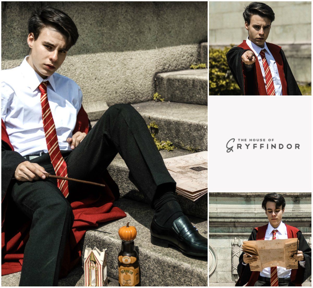 MuggleNet's tweet photo. Awesome James Potter cosplay from @ATSATP! They're cosplay connoisseurs, and regularly pull out their #Hogwarts robes for some #HarryPotter #cosplay. ❤️💛
Have you ever cosplayed? Tweet us a picture!
#CosplayWeek #CosplayCreations #PotterDIY https://t.co/MyMPGeKf2r