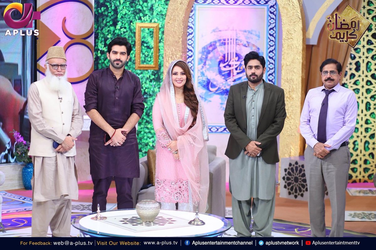 AbrarUlHaqPK's tweet photo. #AplusTv Ramazan Kareem Iftar Transmission 10th May 2020. https://t.co/kNue9qoIq8