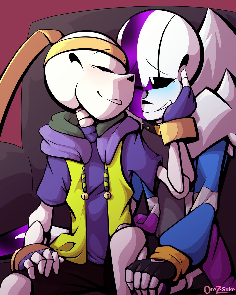 OrezSuke's tweet photo. ππ¨πππ₯ βπ¦π«π«πππ€
HAVE SOME BELOVED MAJER
I love them so much
want to protect them forever
Am so proud of them even though they aren't real, idc they are my precious ship
Chaser!Sans belong to @CyaneWorks
#Undertale #undertaleAU #Majer #chasersans #majsans #ship https://t.co/HZbHQxLtYk