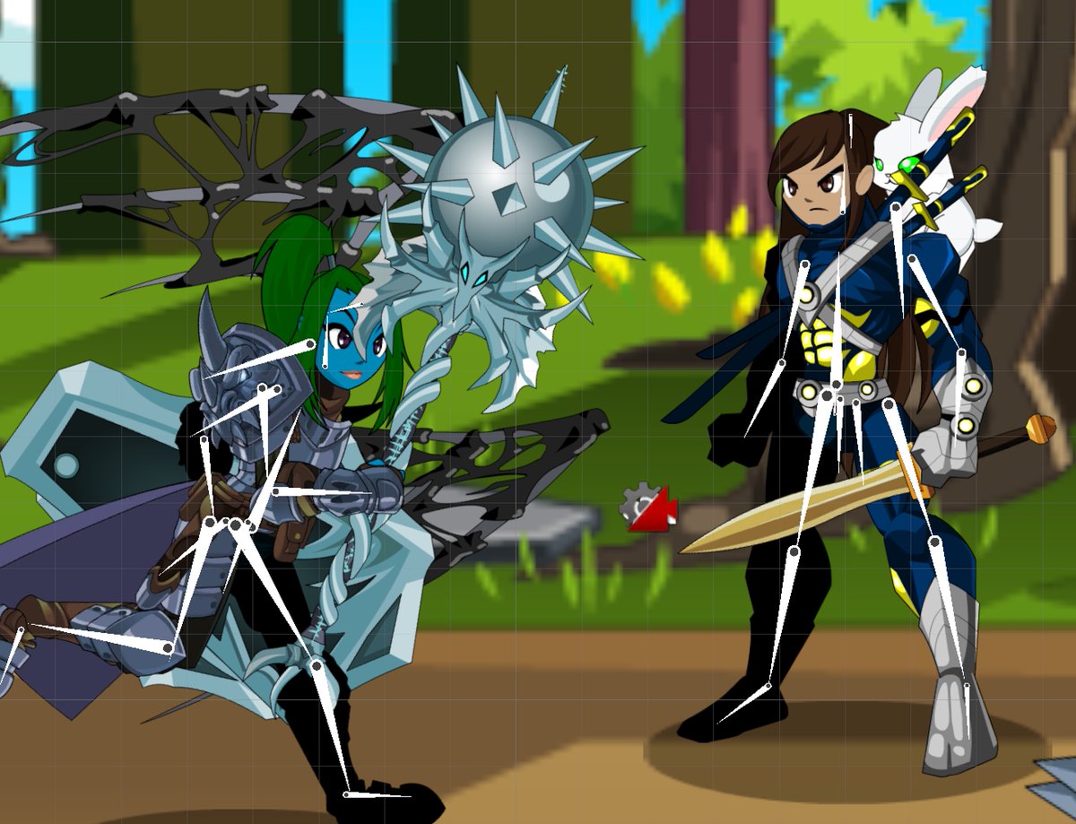 ArtixKrieger's tweet photo. Running 60 FPS at 1920x1080 feels NIIIIICE! A major milestone was just hit in AQWorlds Mobile development... the team solved a major issue which was blocking production and the first "production ready" armors were converted. I got to load up a PC version of the new client to try. https://t.co/ReNgX2mO06