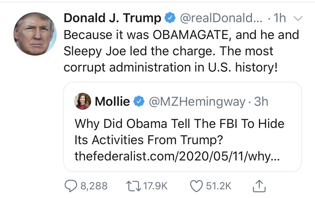 joexhunt's tweet photo. Man, #TrumpIsTheWorst.

People are dying, and he’s too dumb to fix it (do #ContactRracing, for ex.).

&amp; he knows he’s gonna lose in November. So he makes up these phony conspiracy theories.

If only people #ReadTheNewspaper, he would’ve been kicked out already. https://t.co/5g1HFyLMSn