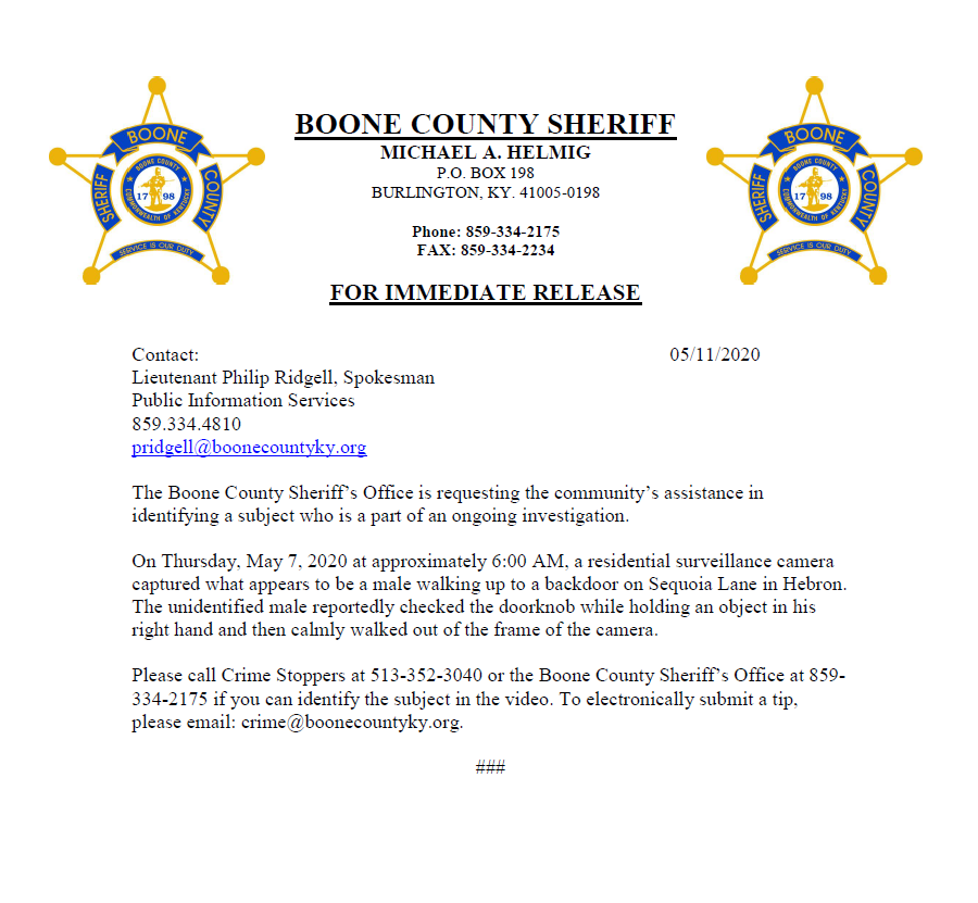 Please help identify the subject in the video below.